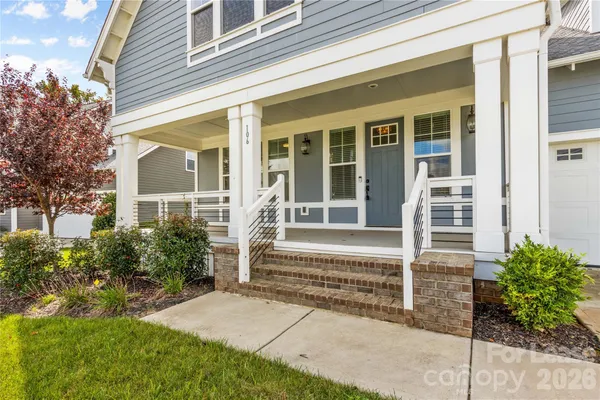 a house view with a outdoor space