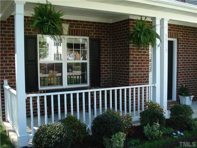 5505 Enoree Lane Raleigh, NC 27616 - Photo 2 of 12 Huge Front Porch is great for rockers.