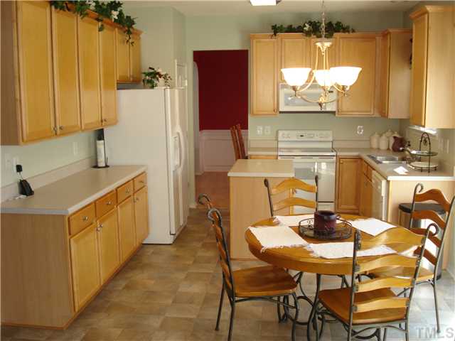 5505 Enoree Lane Raleigh, NC 27616 - Photo 5 of 12 Huge & Bright Kitchen with new floor.