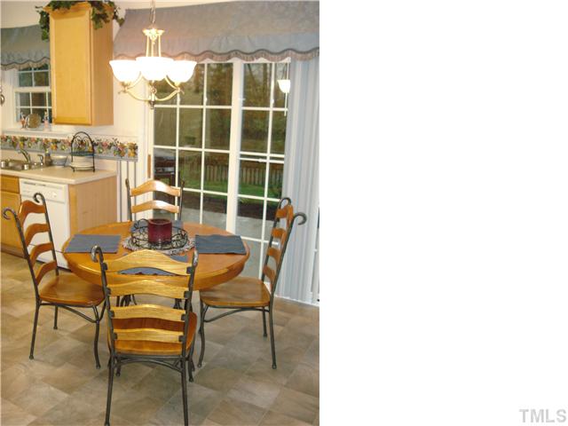 5505 Enoree Lane Raleigh, NC 27616 - Photo 6 of 12 Breakfast Room overlooks back yard.