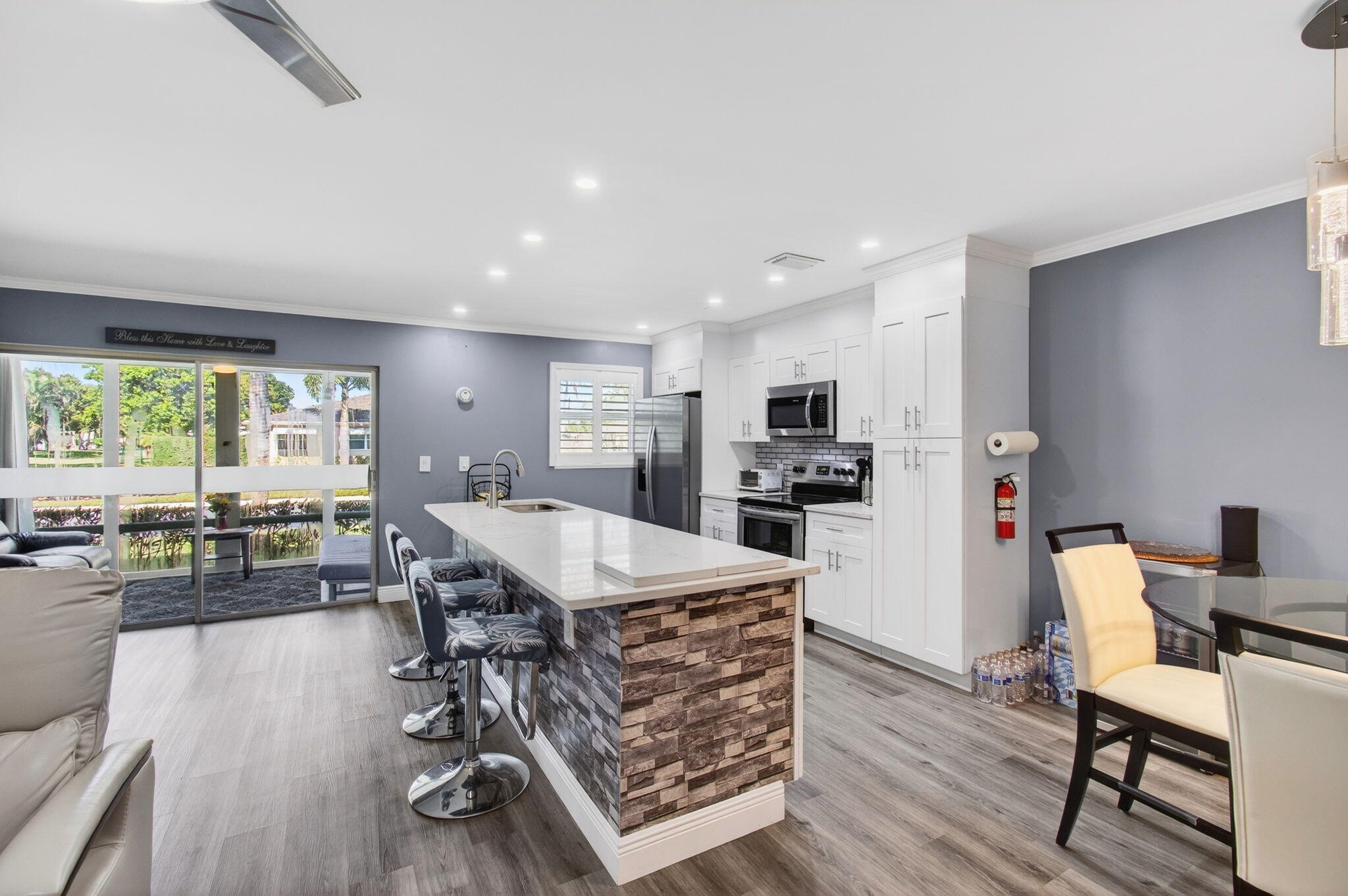 1320 High Point Place South, Unit C Delray Beach, FL 33445 - Photo 12 of 56 Dining and kitchen view (3)