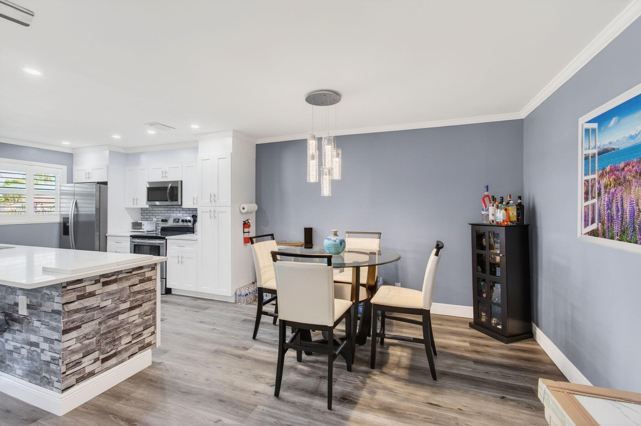 1320 High Point Place South, Unit C Delray Beach, FL 33445 - Photo 10 of 56 Dining and kitchen view (1)