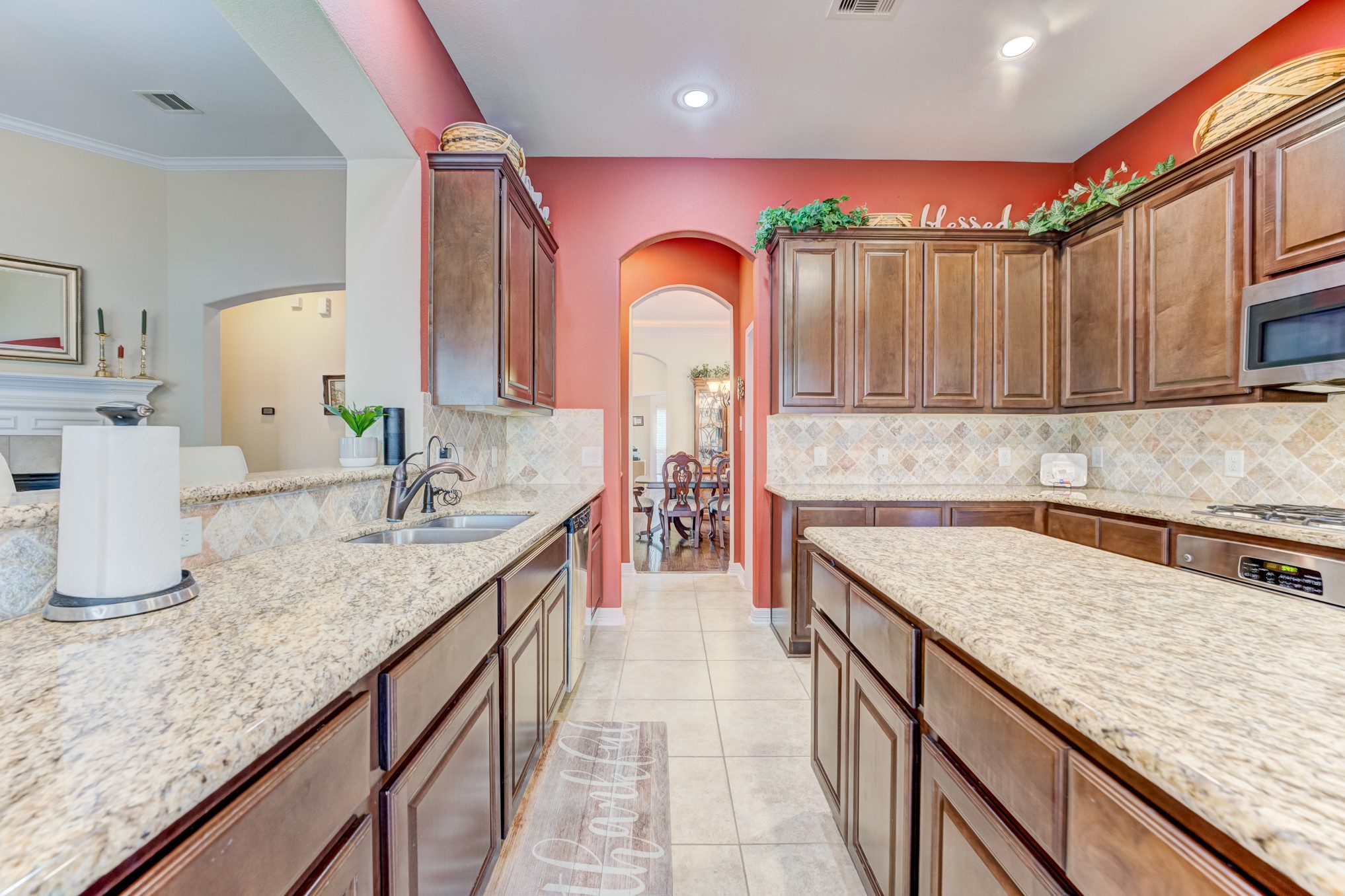 25807 Northcrest Drive Spring, TX 77389 - Photo 16 of 49 Kitchen Facing into Dining Room