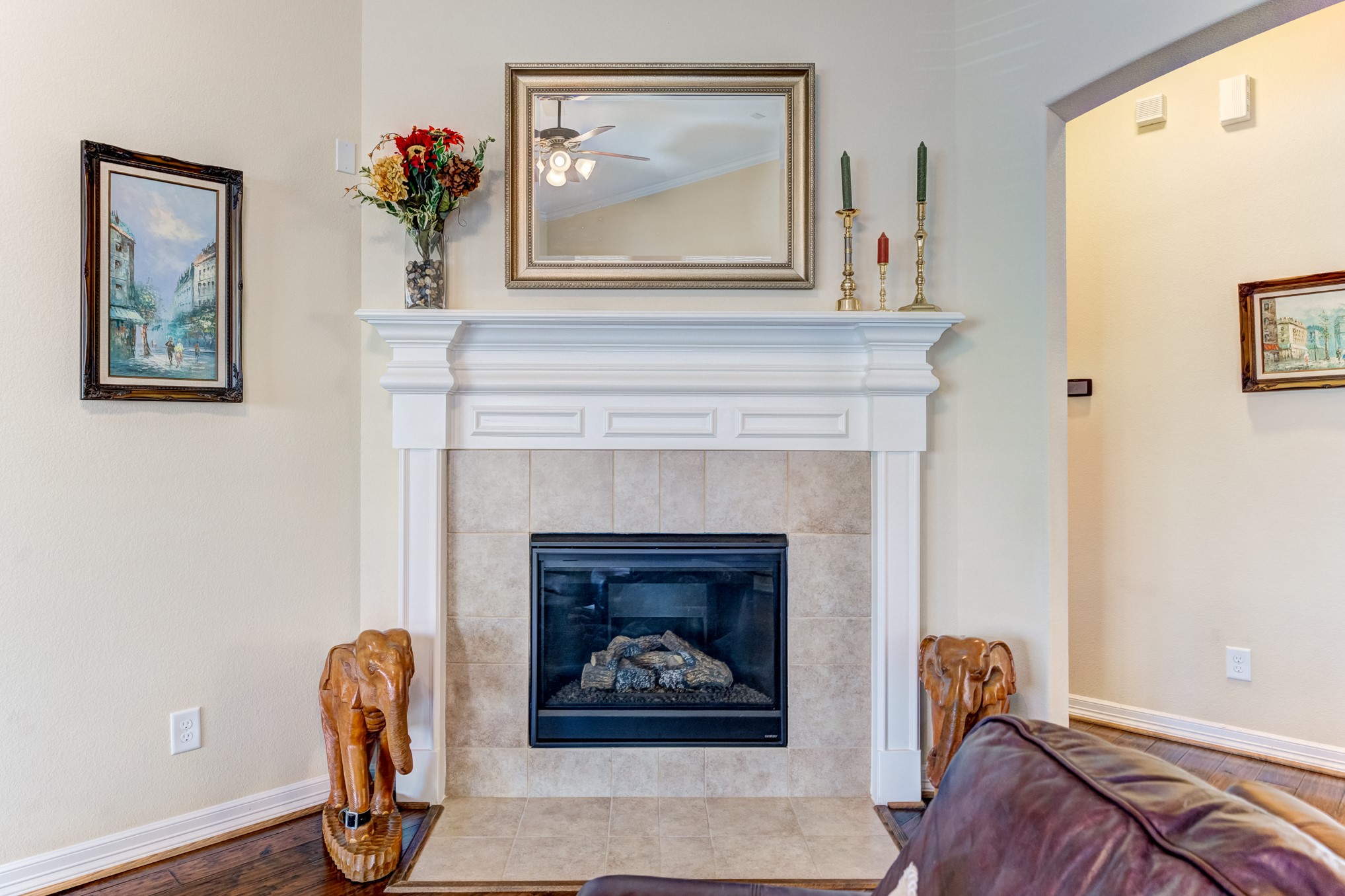 25807 Northcrest Drive Spring, TX 77389 - Photo 20 of 49 Gas Log Fire place w/ remote