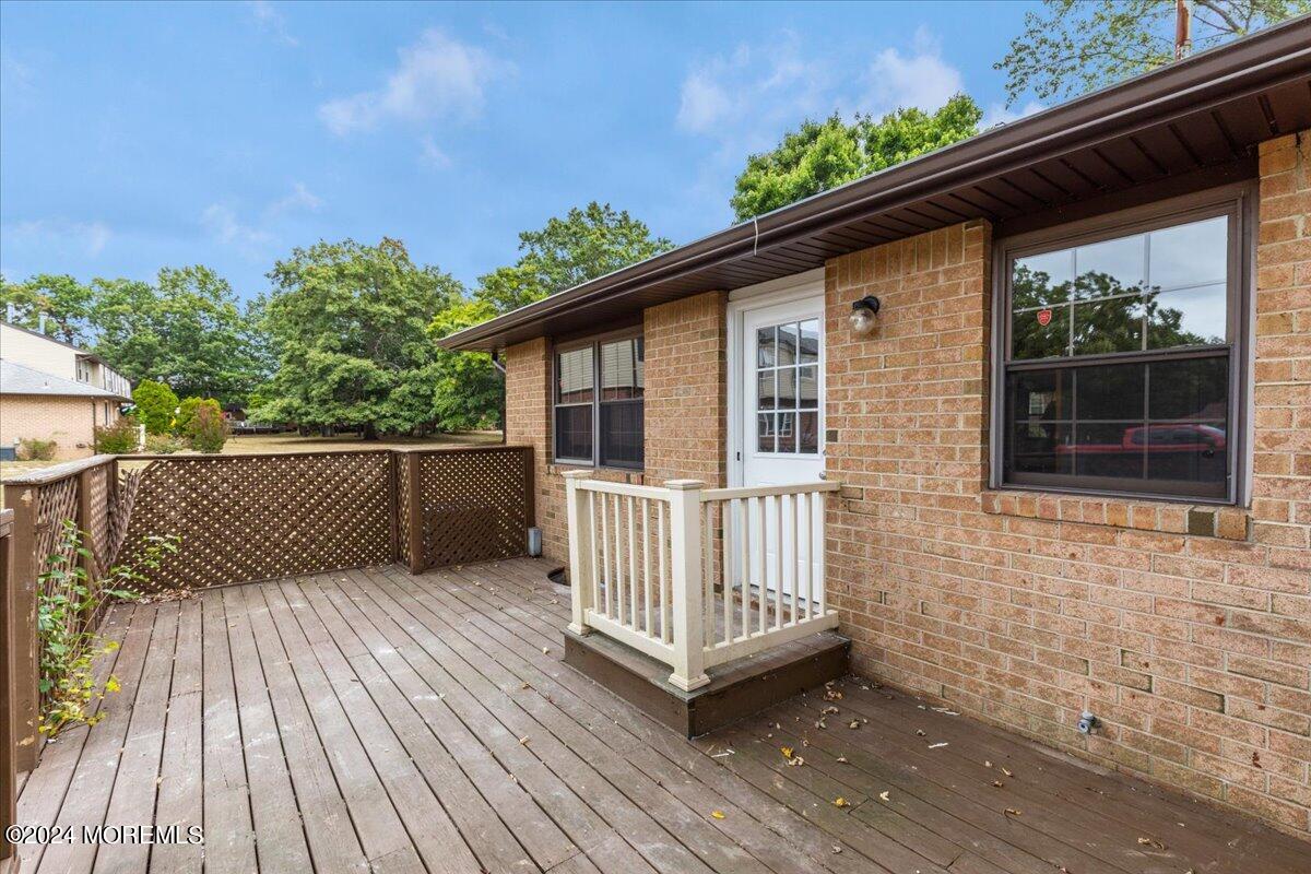 664 Denise Court Brick, NJ 08724 - Photo 6 of 22 Back Deck 2