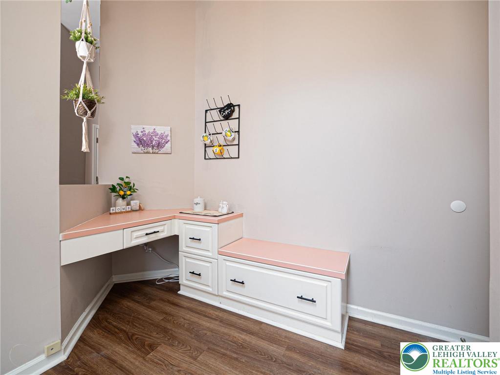 3217 Garfield Avenue, Unit E Reading, PA 19605 - Photo 21 of 45 a view of workspace with hardwood wall