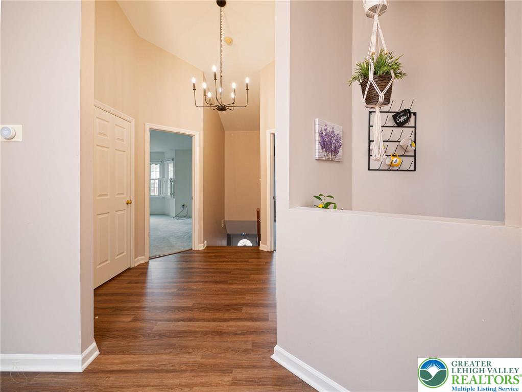 3217 Garfield Avenue, Unit E Reading, PA 19605 - Photo 3 of 45 a view of livingroom with hallway
