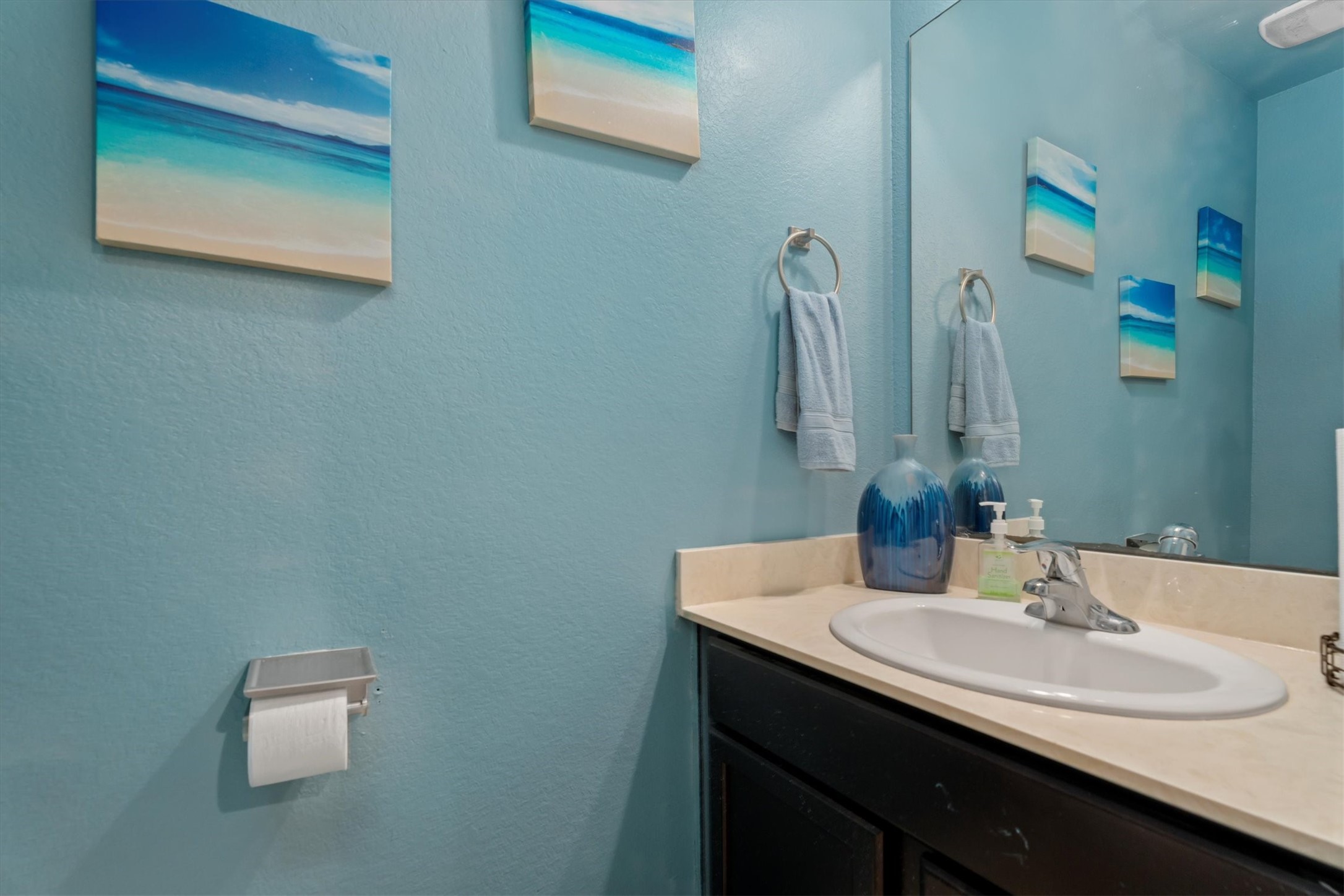 2602 Lincolns Meadow Drive Spring, TX 77373 - Photo 23 of 39 a bathroom with a sink and a mirror