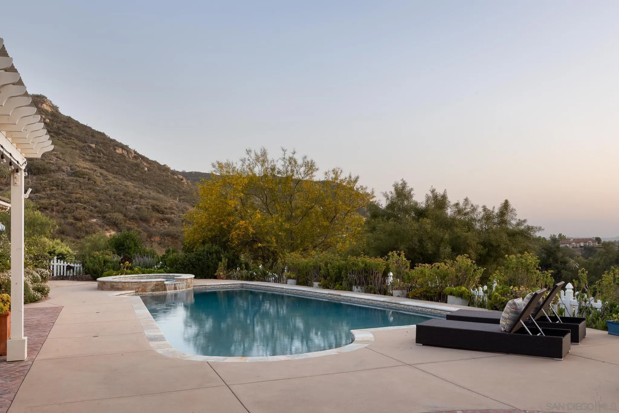 15435 Eastvale Road Poway, CA 92064 - Photo 32 of 57 a view of swimming pool from a terrace