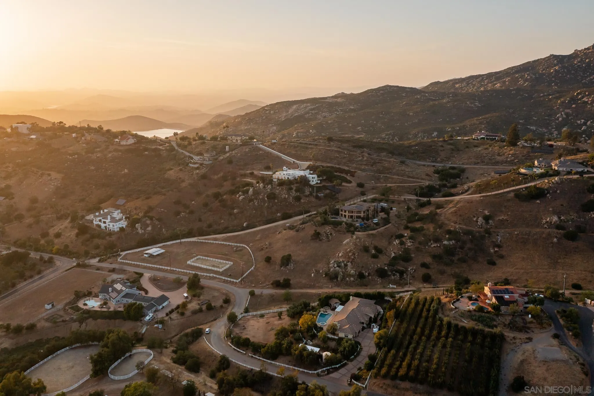 15435 Eastvale Road Poway, CA 92064 - Photo 55 of 57 an aerial view of multiple house