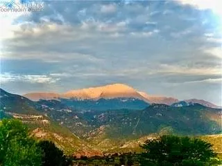 a view of lake with mountain