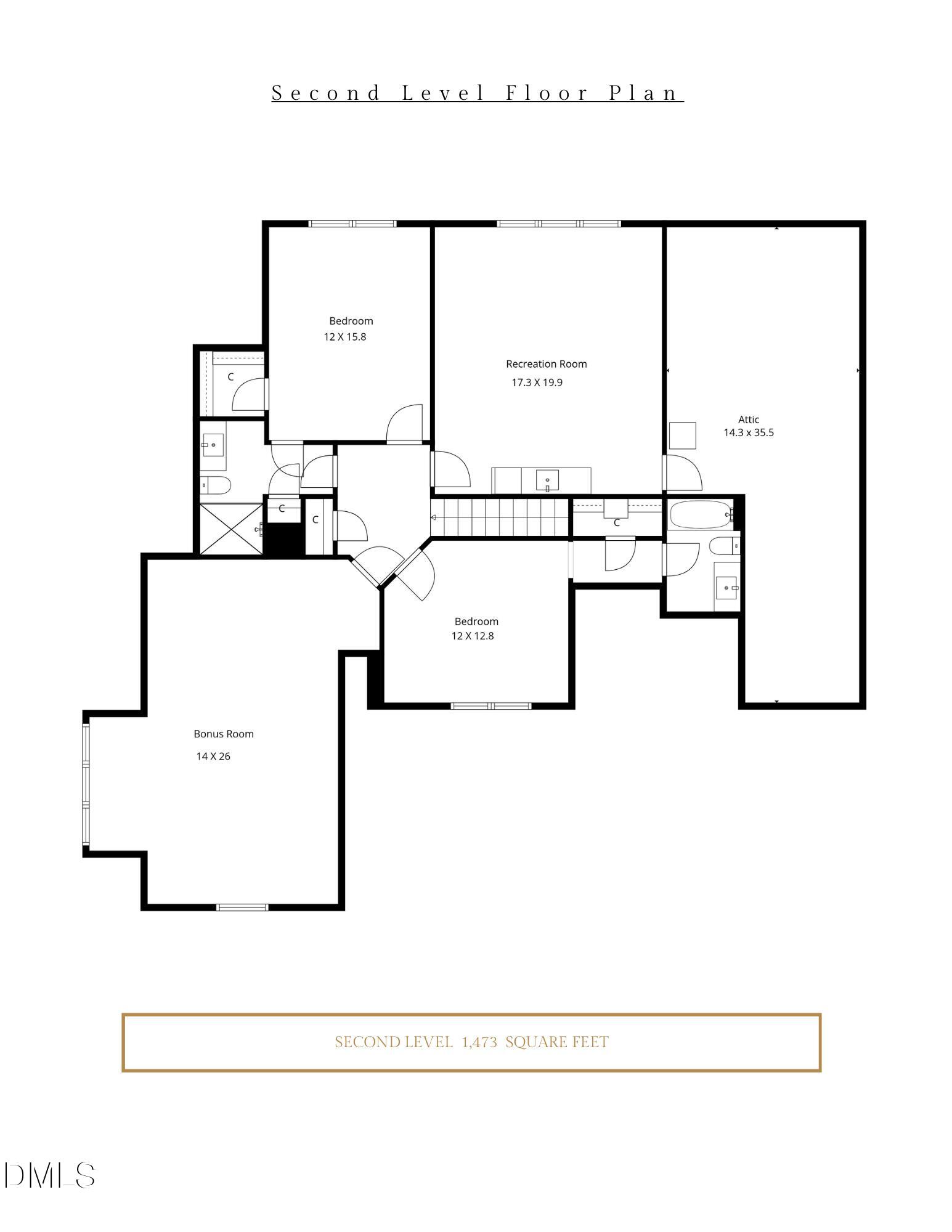 5005 Wainscott Way Raleigh, NC 27612 - Photo 72 of 72 Floor Plan (2)