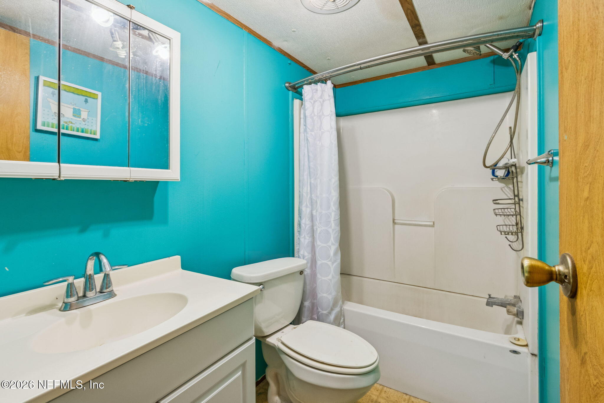 86341 Goodbread Road Yulee, FL 32097 - Photo 15 of 27 a bathroom with a sink a toilet and shower