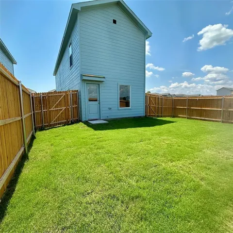 a view of an outdoor space and a yard