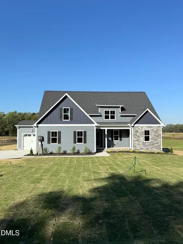 a house with a big yard