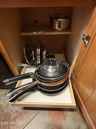 a close view of stove