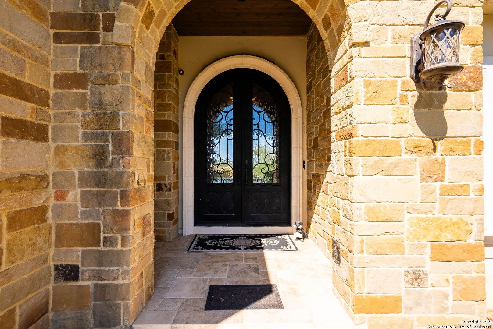 631 Menger Springs Boerne, TX 78006 - Photo 3 of 54 a front view of a house with a garden