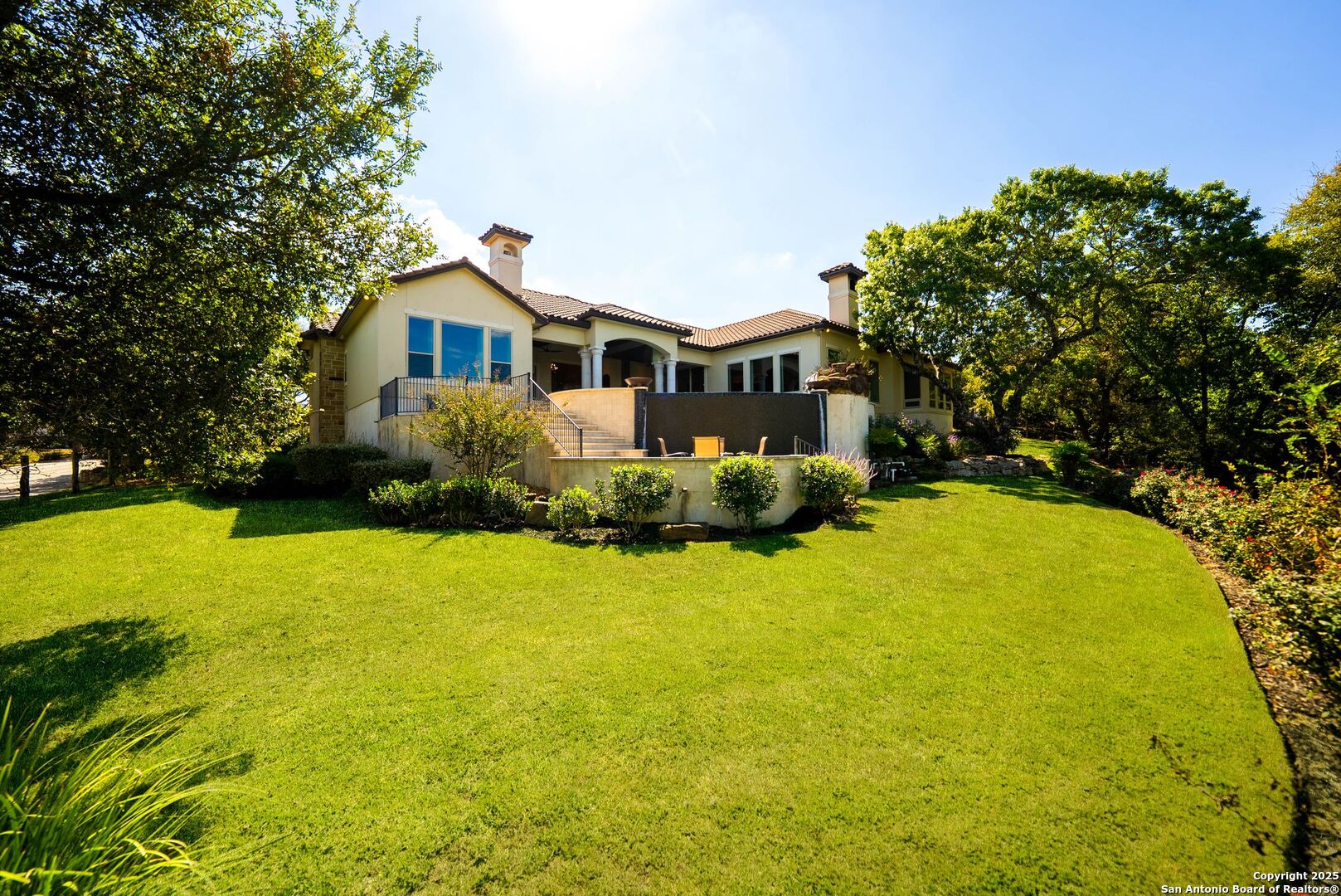 631 Menger Springs Boerne, TX 78006 - Photo 43 of 54 a front view of a house with a yard