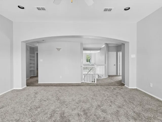 a view of empty room