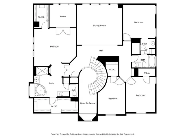 a picture of a bench in front of door