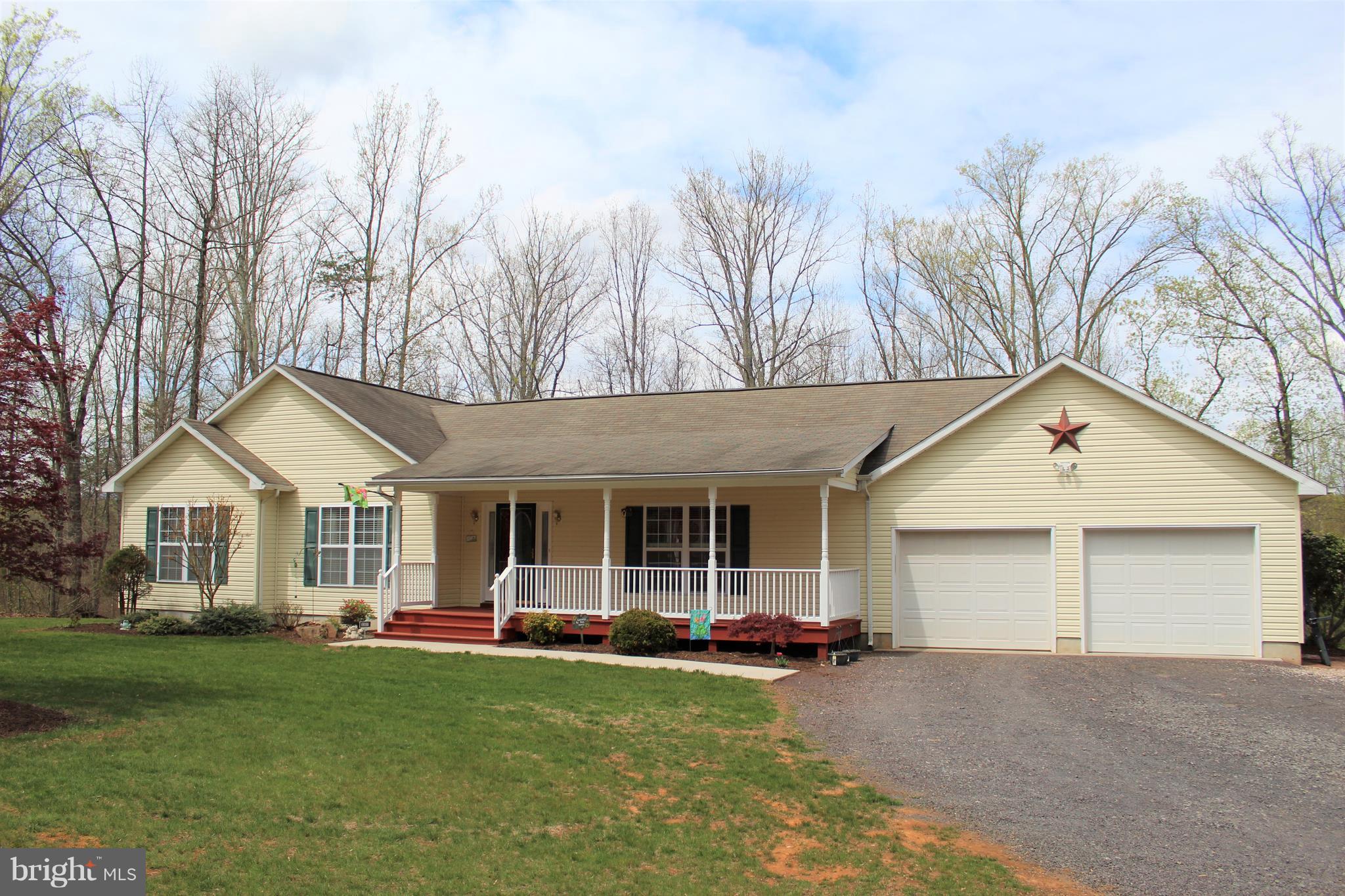 3307 Cabin Road Reva, VA 22735 - Photo 1 of 30 a view of a house with a yard and large trees