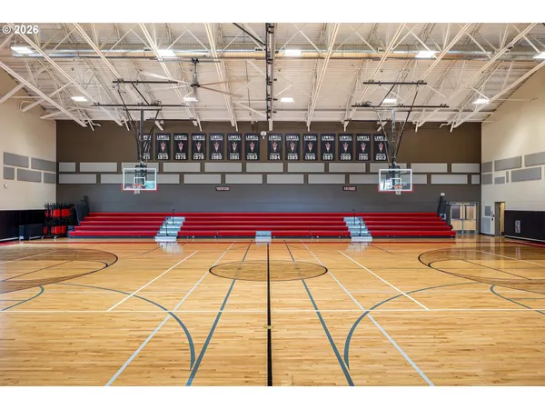 a view of a ceiling fan