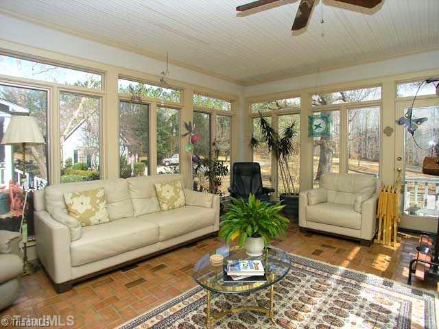 8530 Linville Road Oak Ridge, NC 27310 - Photo 8 of 16 Sunroom.