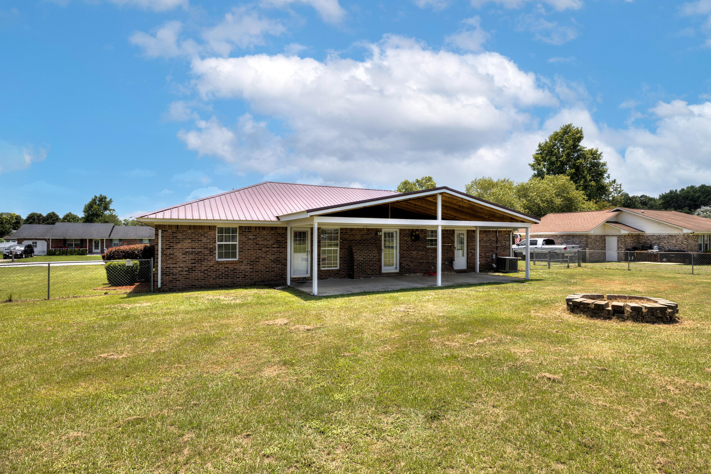 4915 Ridge Street Dalzell, SC 29040 - Photo 5 of 26 Large cover back porch perfect for backyard kitchen