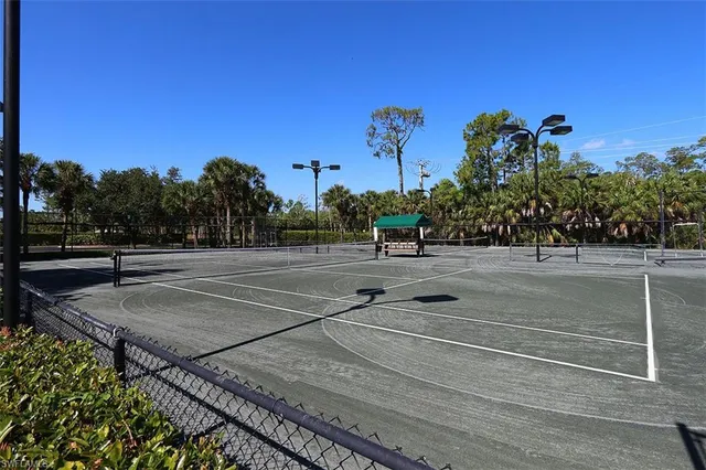 a view of a tennis court