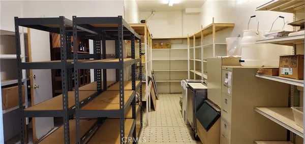 a view of storage and utility room