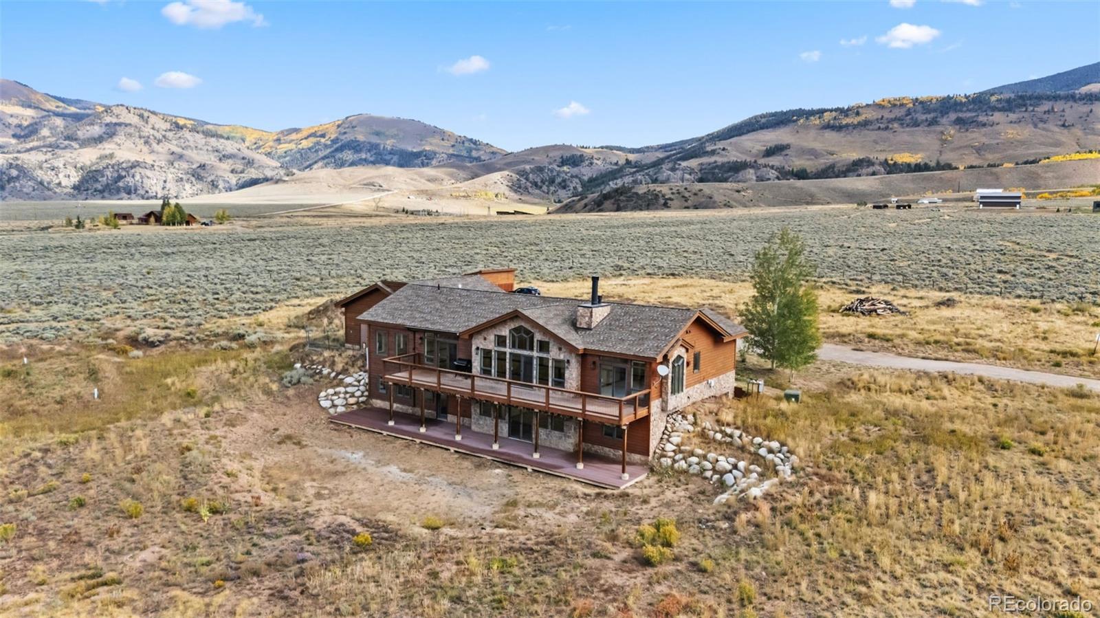 845 Elk Run Road Silverthorne, CO 80498 - Photo 26 of 50 a view of a terrace with a lake view
