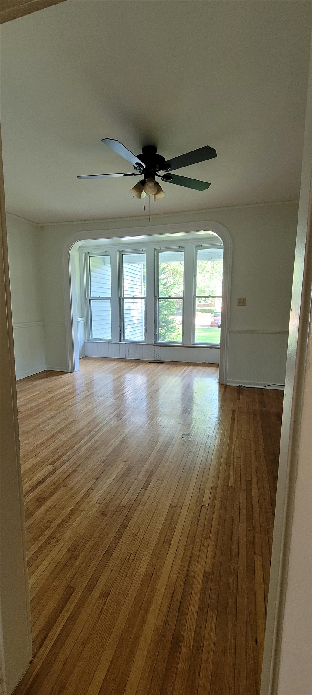 400 North 4th Street Oregon, IL 61061 - Photo 4 of 24 a view of a room with wooden floor and windows