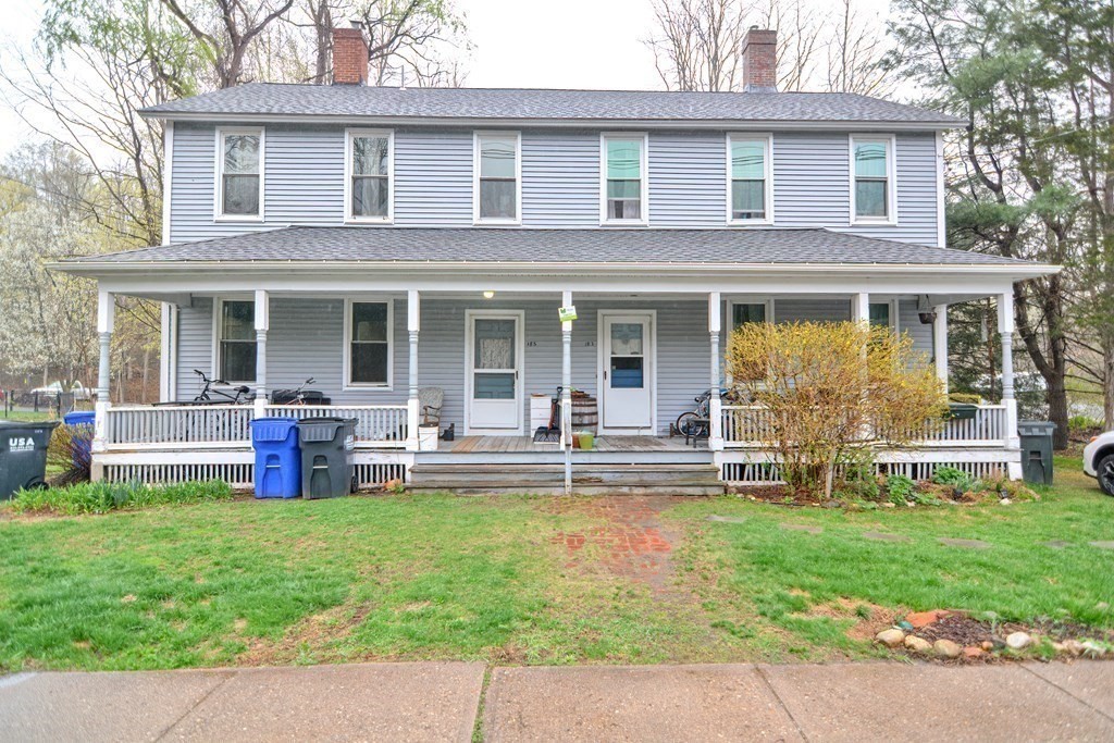 183 Main Street Northampton, MA 01053 - Photo 1 of 42 a house view with a sitting space and garden