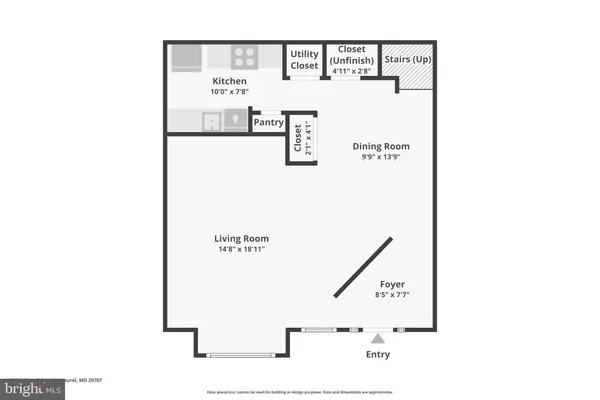 $384,900 | 7920 Chapel Cove Drive, Laurel, MD 20707