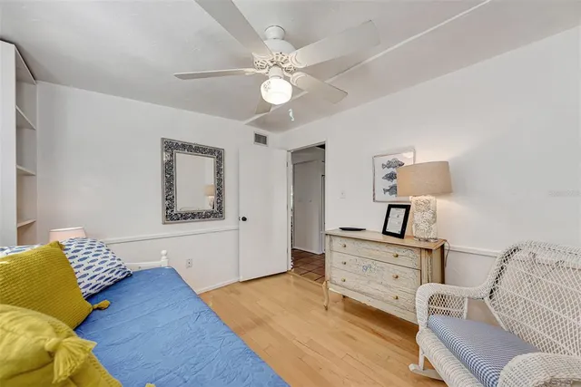 a view of a road with an ocean view