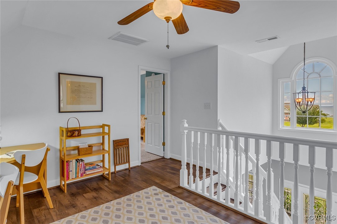 324 Potomac Drive Heathsville, VA 22473 - Photo 32 of 50 a bedroom with furniture and wooden floor