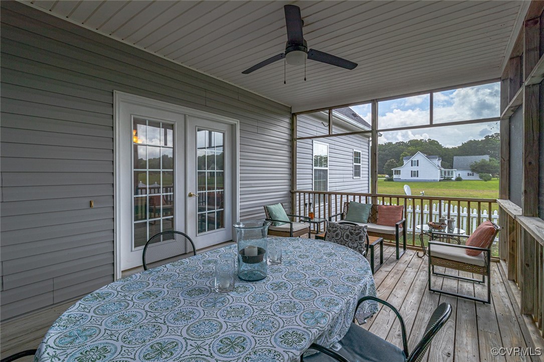 324 Potomac Drive Heathsville, VA 22473 - Photo 48 of 50 a balcony with furniture