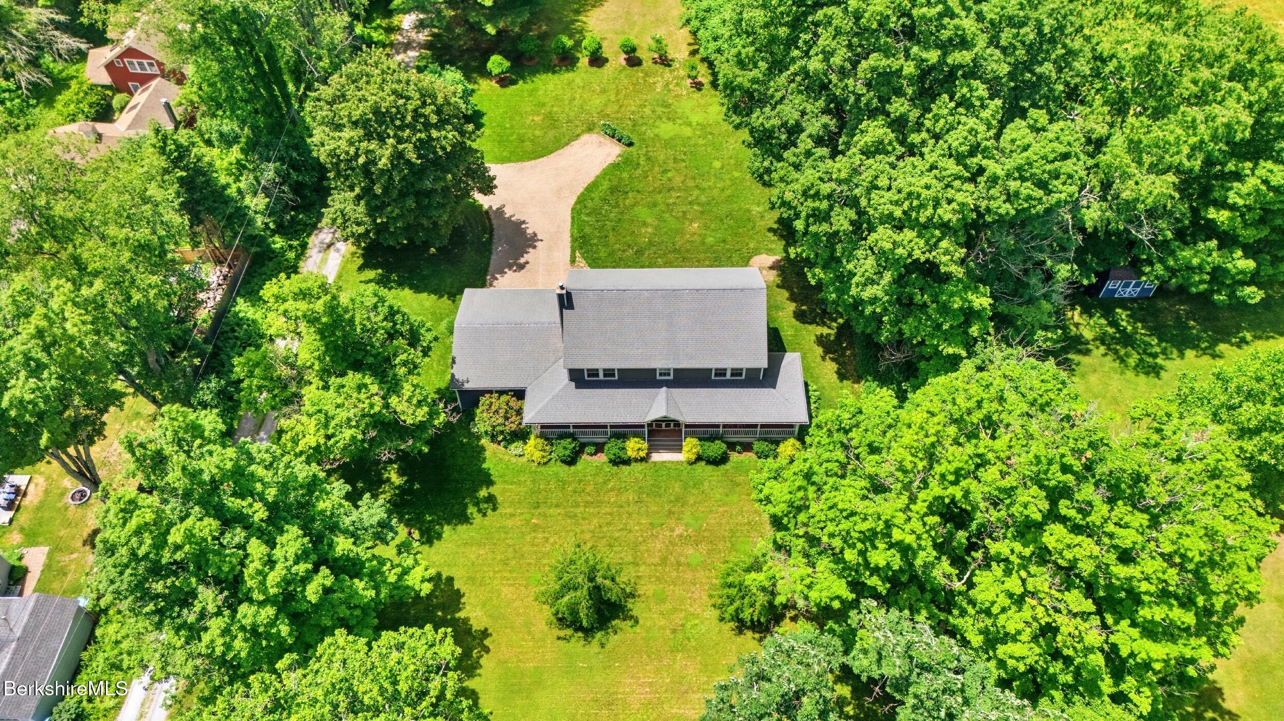 321 North Plain Road Great Barrington, MA 01236 - Photo 6 of 53 Ariel View