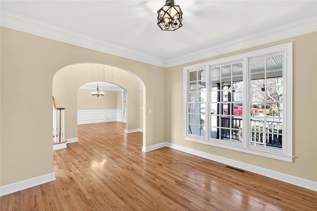 3316 Keenland Road Marietta, GA 30062 - Photo 14 of 57 a view of entryway with wooden floor