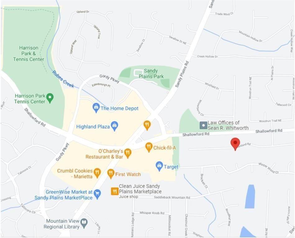 3316 Keenland Road Marietta, GA 30062 - Photo 2 of 54 a picture of a bathroom with a small sign on the wall