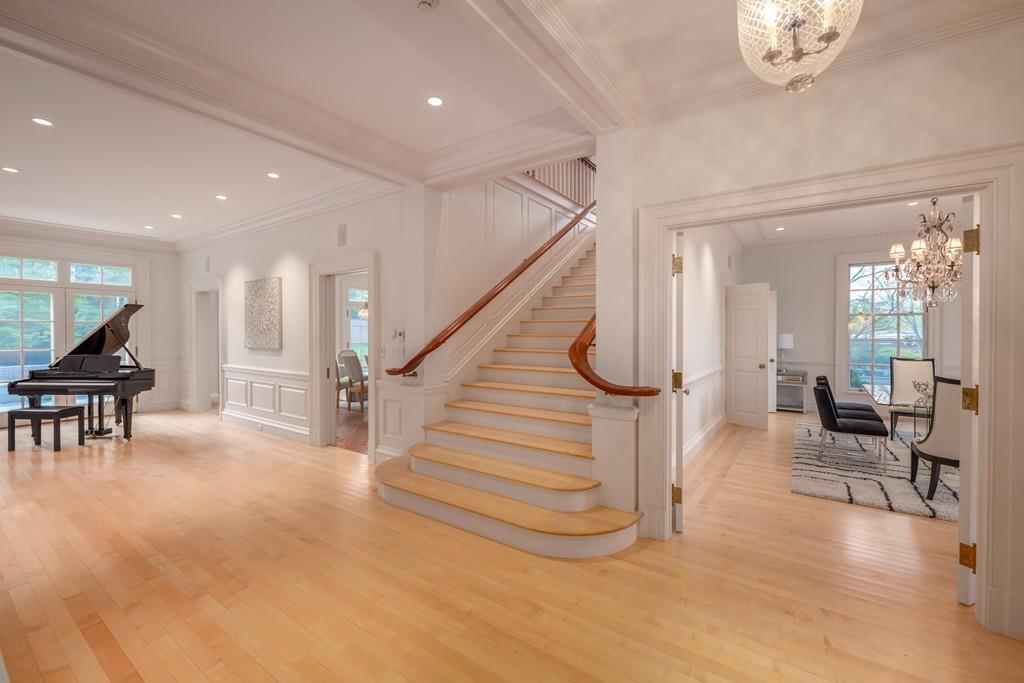 11 Cramond Road Brookline, MA 02467 - Photo 11 of 41 a view of entryway and hall with dining room