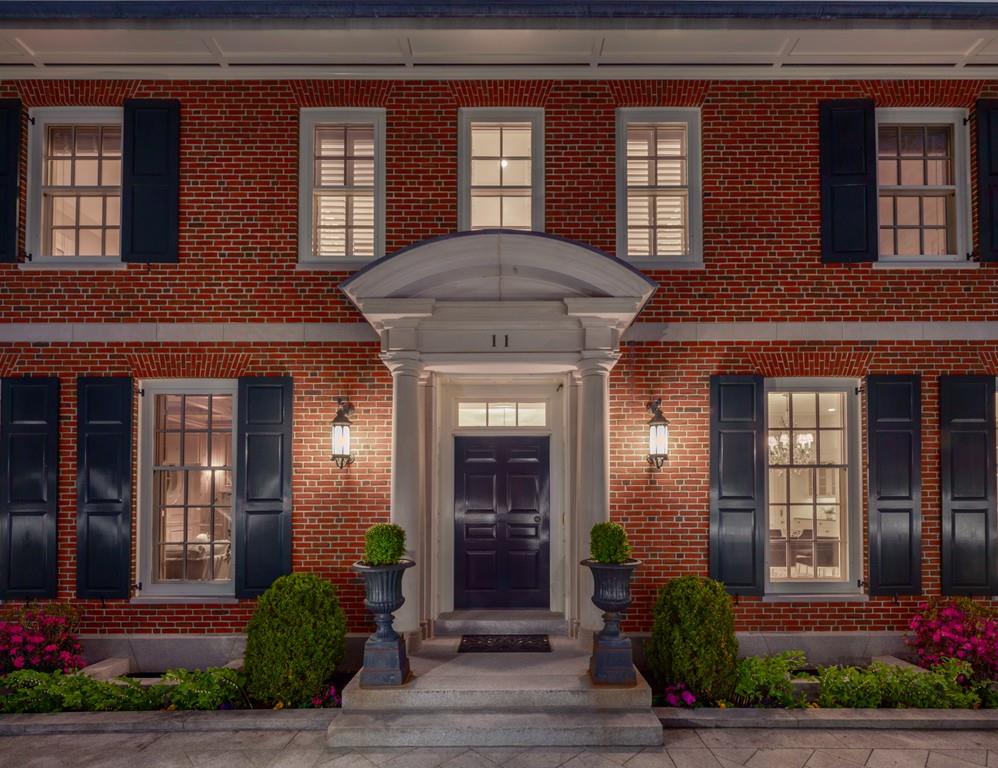 11 Cramond Road Brookline, MA 02467 - Photo 2 of 41 a front view of a house