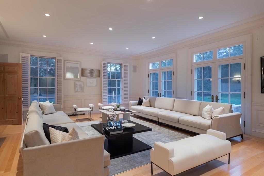 11 Cramond Road Brookline, MA 02467 - Photo 21 of 41 a living room with furniture and a large window