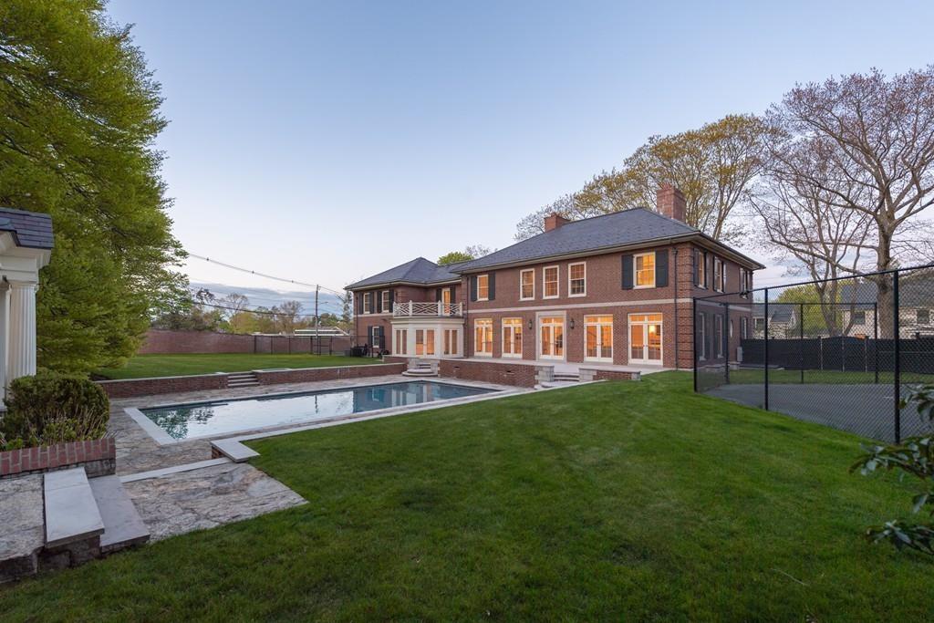 11 Cramond Road Brookline, MA 02467 - Photo 27 of 41 a view of a house with a big yard