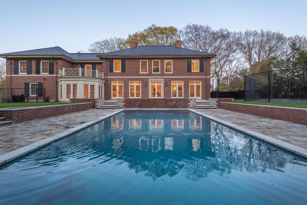 11 Cramond Road Brookline, MA 02467 - Photo 32 of 41 a front view of a house with a yard