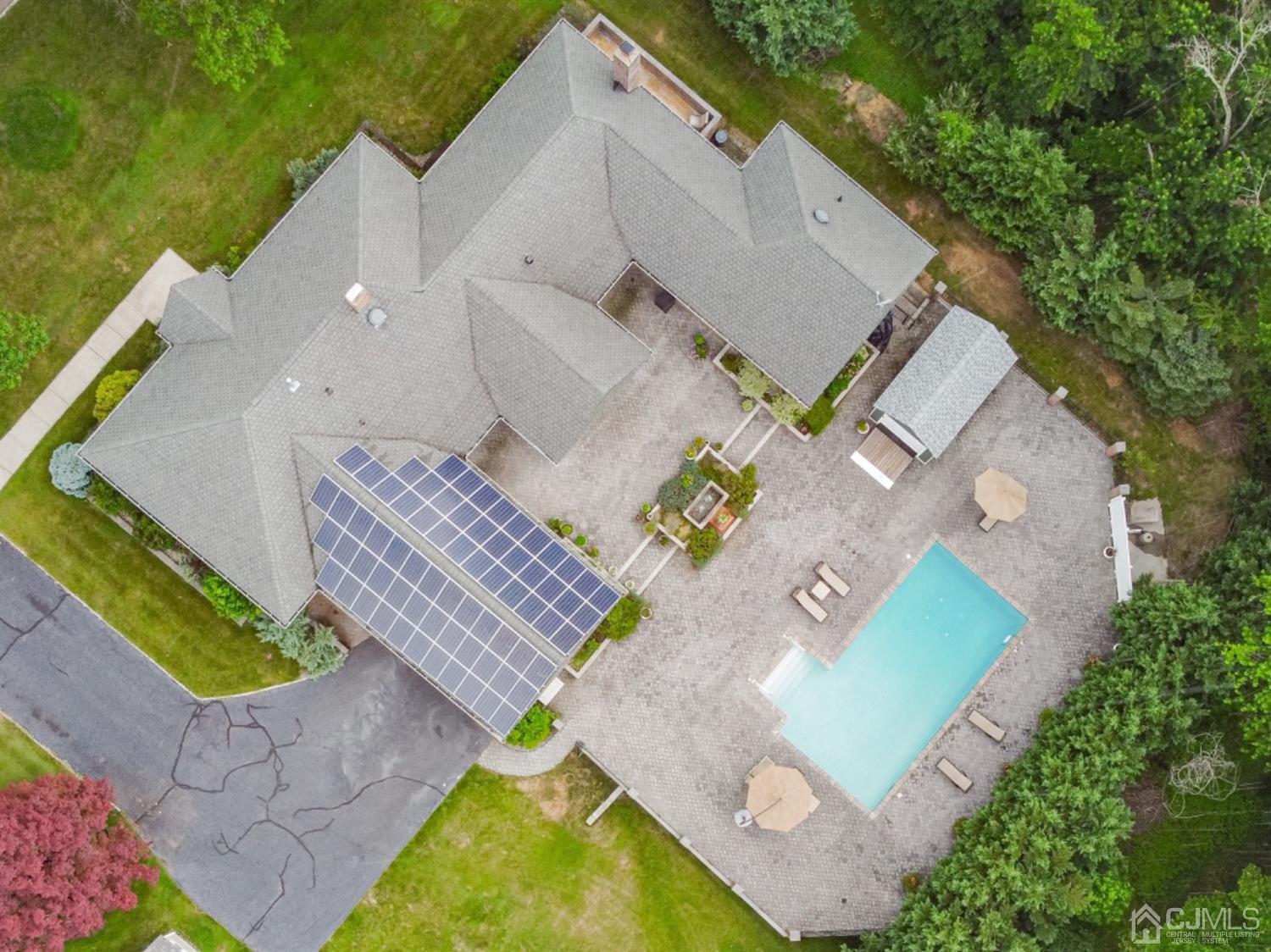4 Longview Road Edison, NJ 08820 - Photo 42 of 47 an aerial view of house with a yard