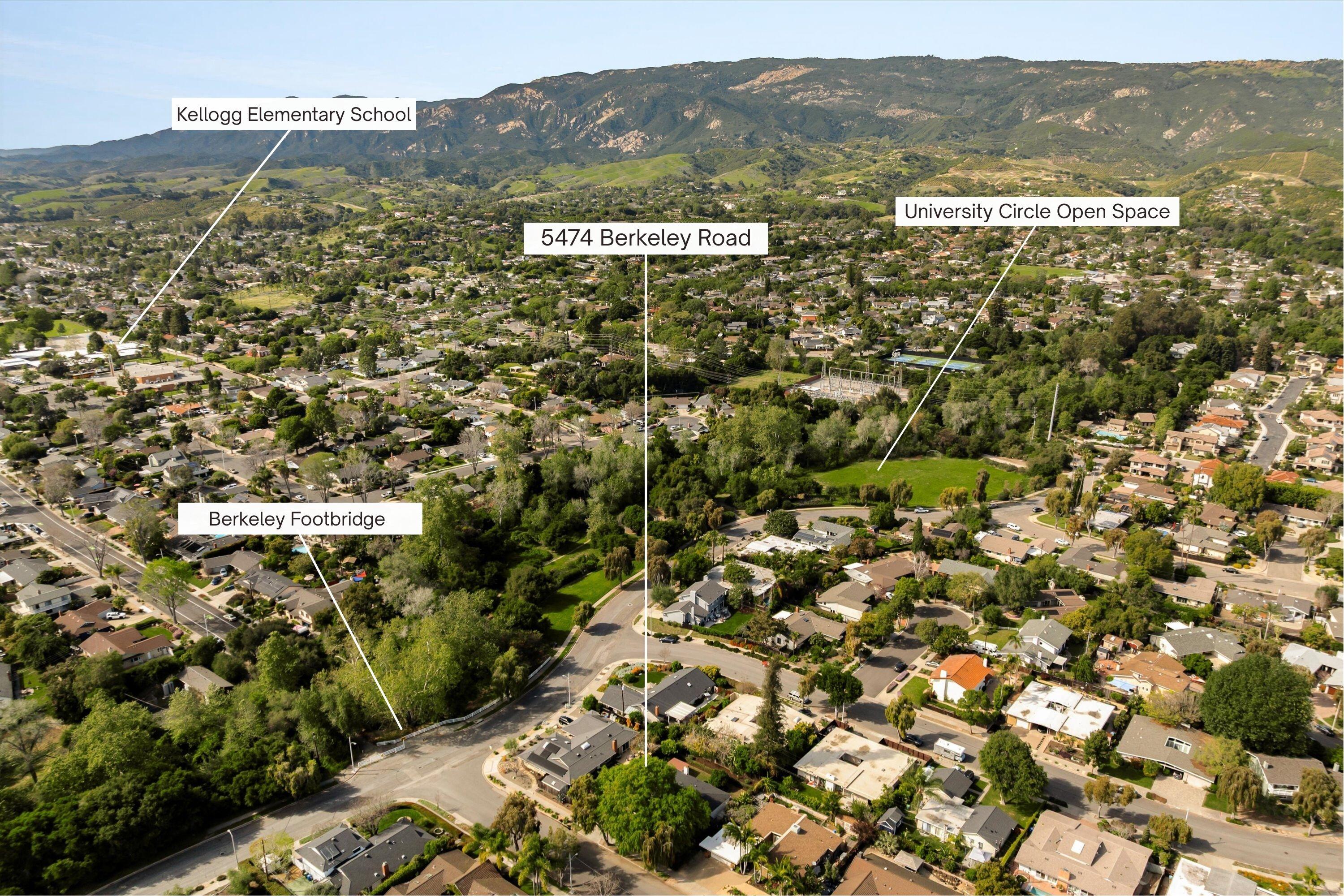 5474 Berkeley Road Santa Barbara, CA 93111 - Photo 35 of 38 Aerial #1