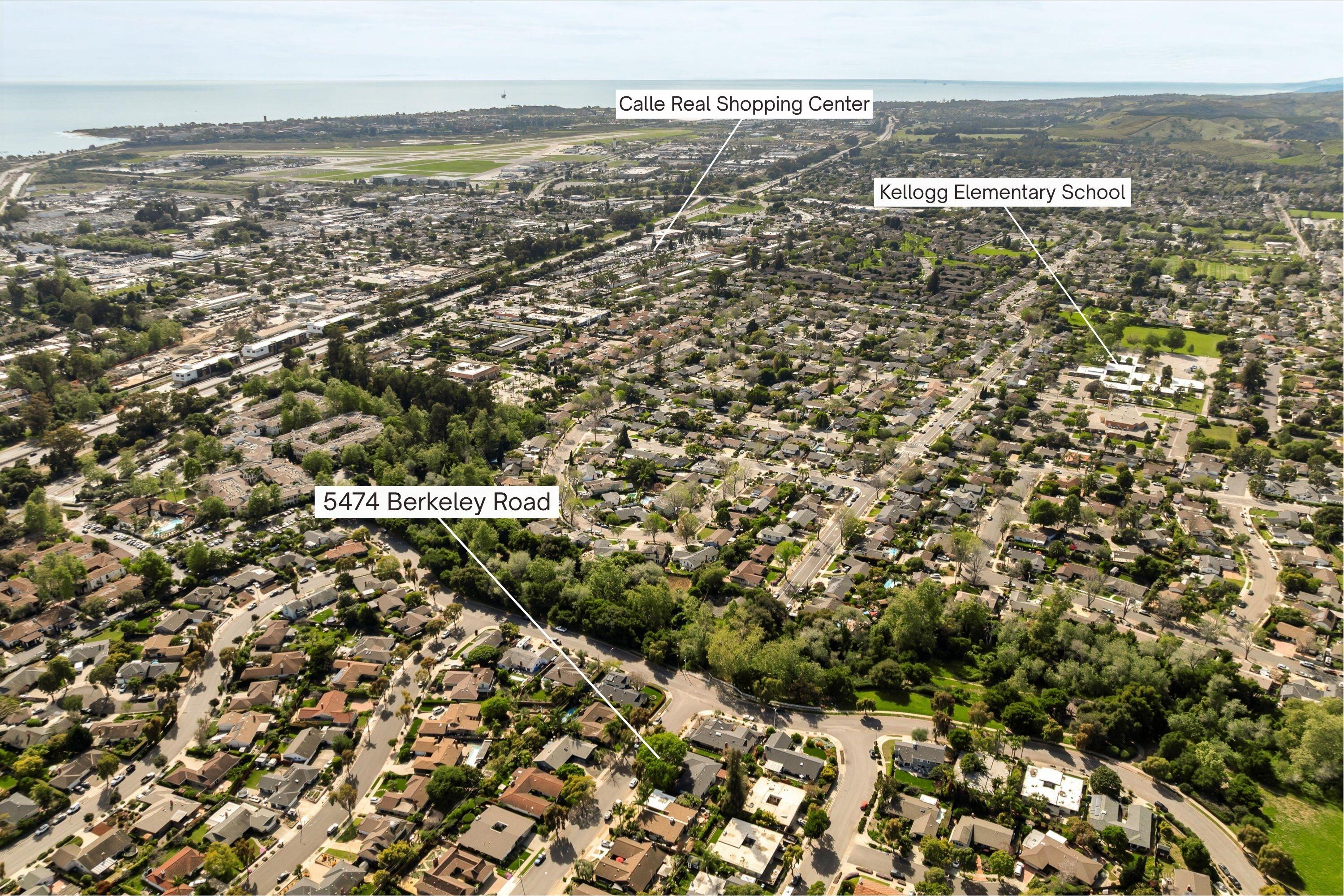 5474 Berkeley Road Santa Barbara, CA 93111 - Photo 36 of 38 Aerial #2