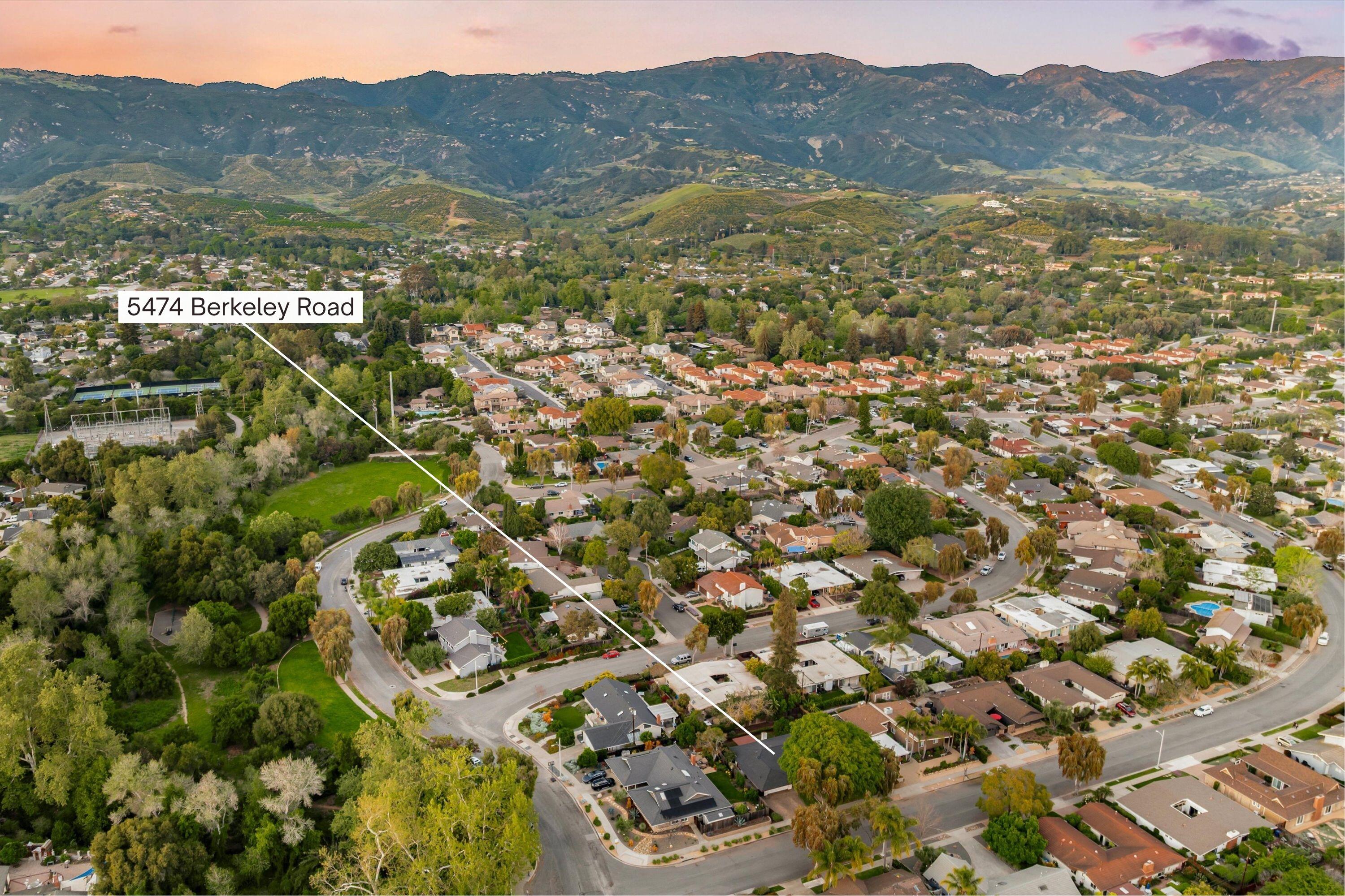 5474 Berkeley Road Santa Barbara, CA 93111 - Photo 37 of 38 Aerial #3