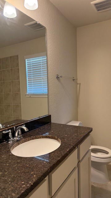 3822 Supremes Trail Spring, TX 77386 - Photo 22 of 40 a bathroom with a granite countertop sink and a mirror